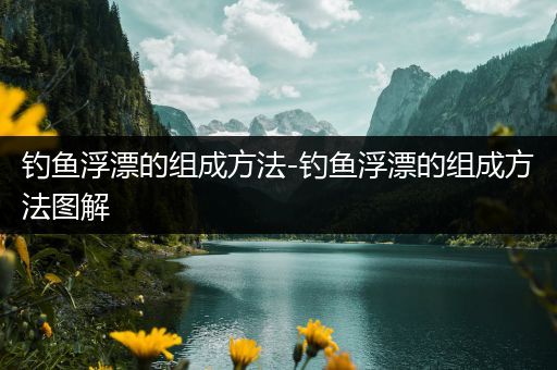 钓鱼浮漂的组成方法-钓鱼浮漂的组成方法图解