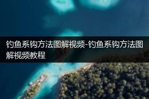 钓鱼系钩方法图解视频-钓鱼系钩方法图解视频教程